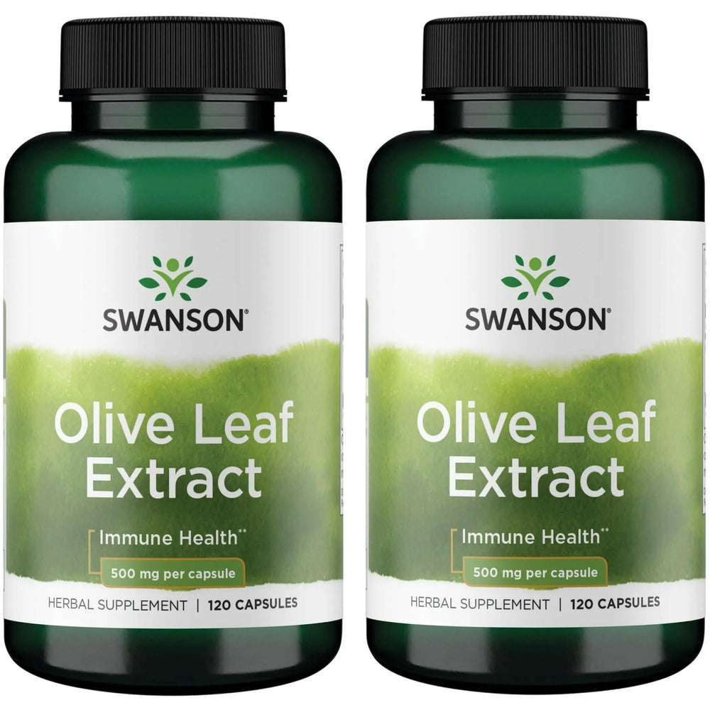 Swanson Olive Leaf Extract bottle for daily wellness