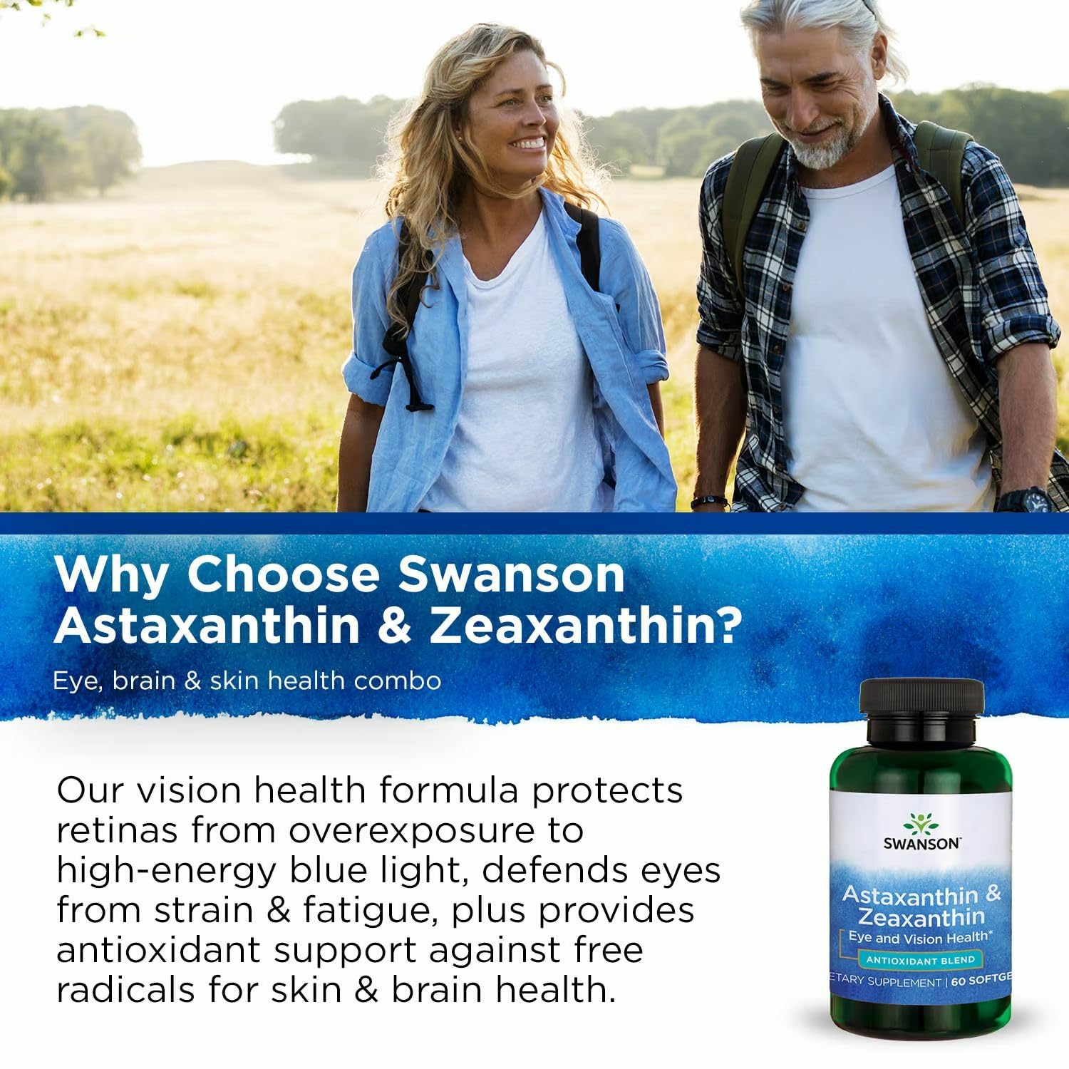 Swanson packaged supplement bottle front view for convenient daily use