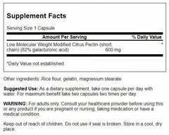 Close-up of Swanson PectiPure capsules emphasizing convenient daily fiber support.