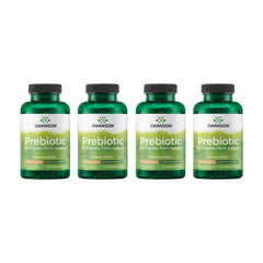 Swanson Prebiotic bottle front showing digestive health focus