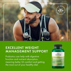 NutraFlora fiber note on Swanson Prebiotic ingredients