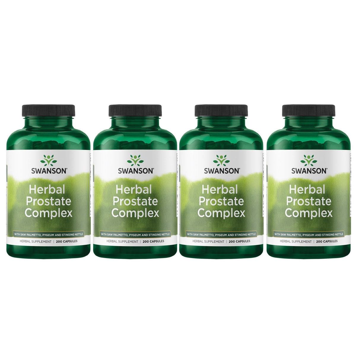 Swanson Prostate Complex bottle pour for easy daily use.