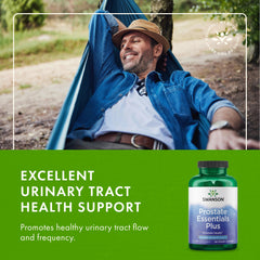 Swanson Prostate Plus two-pack image shows convenient long-term supply.