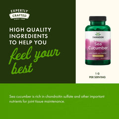 Swanson Sea Cucumber joint support illustration suggests active use.