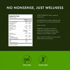 Swanson Super Stress B-Complex bottle label highlights vitamin C and B vitamins