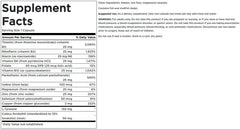 Swanson Thyroid Essentials label close-up highlighting non-GMO formula