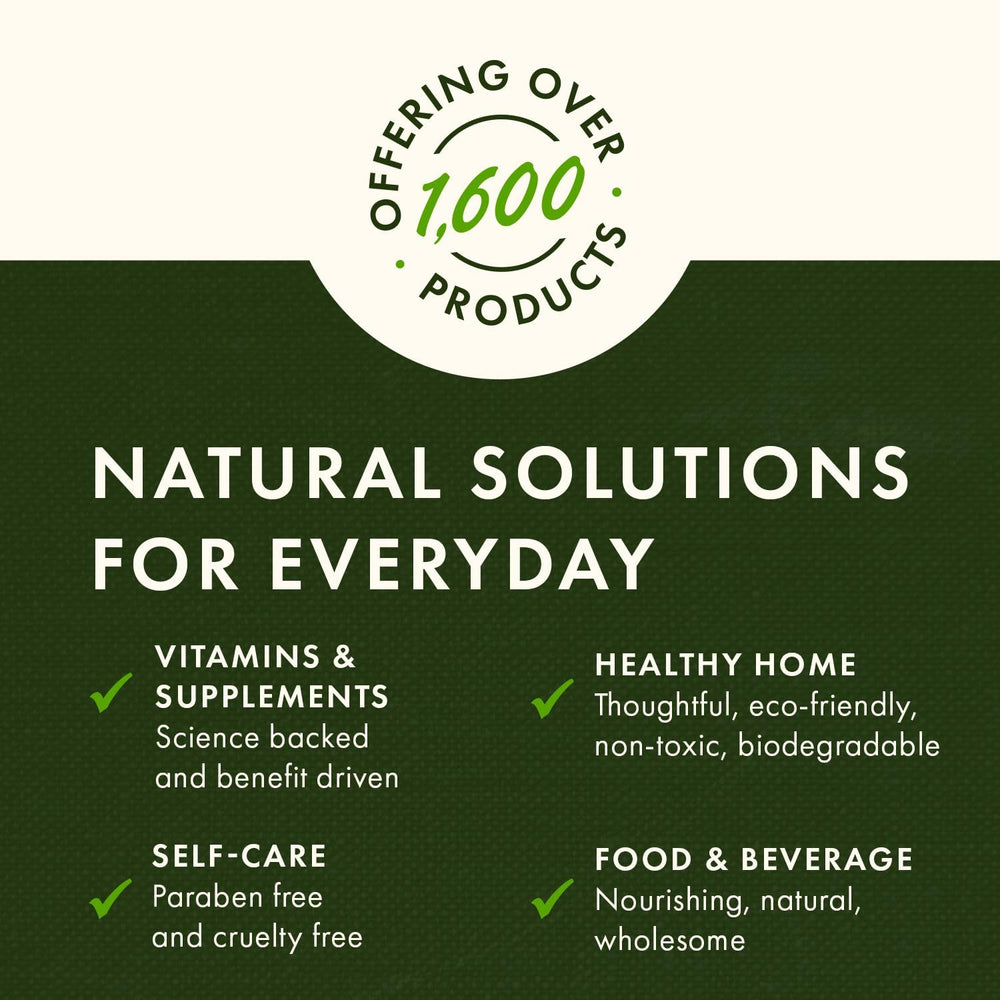 Swanson Thyroid Essentials bottle against a natural ingredients backdrop