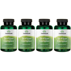 Swanson Tri-Fiber Complex bottle front view for daily digestive support.