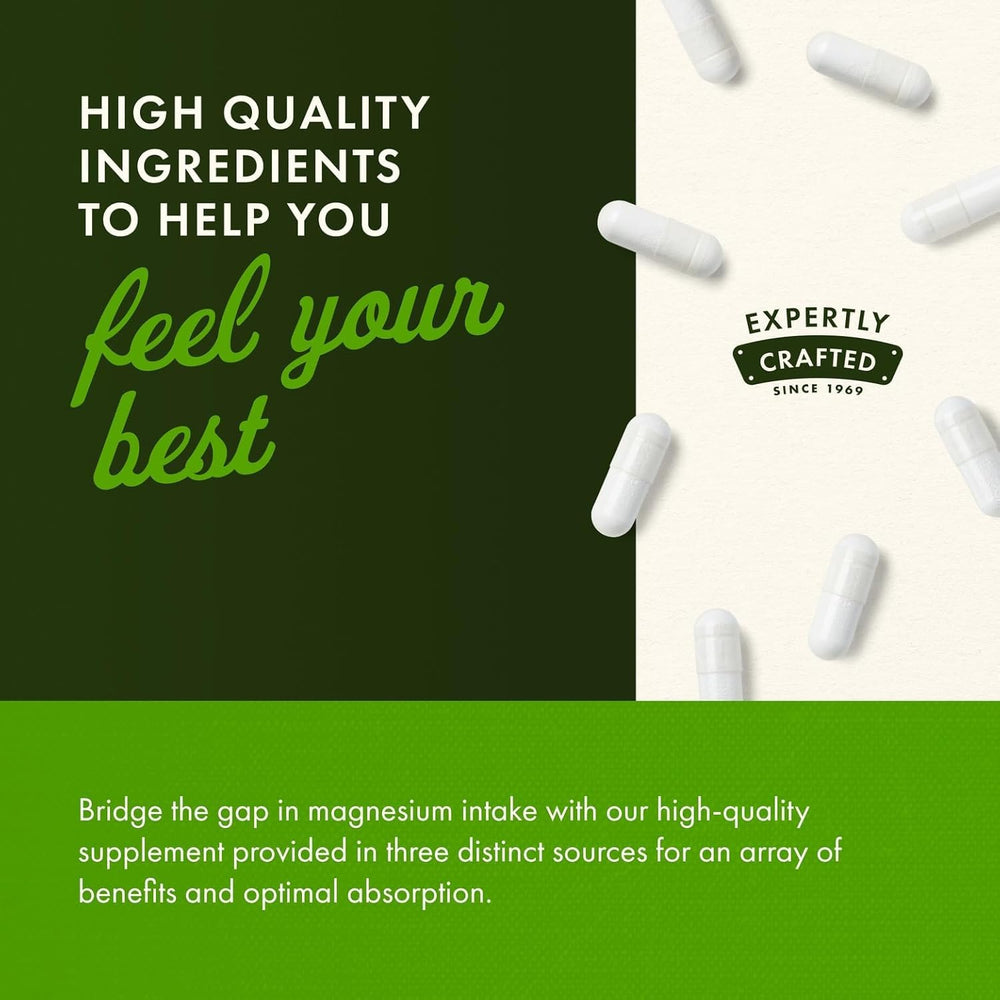 Swanson Triple Magnesium four-pack packaging for convenient use