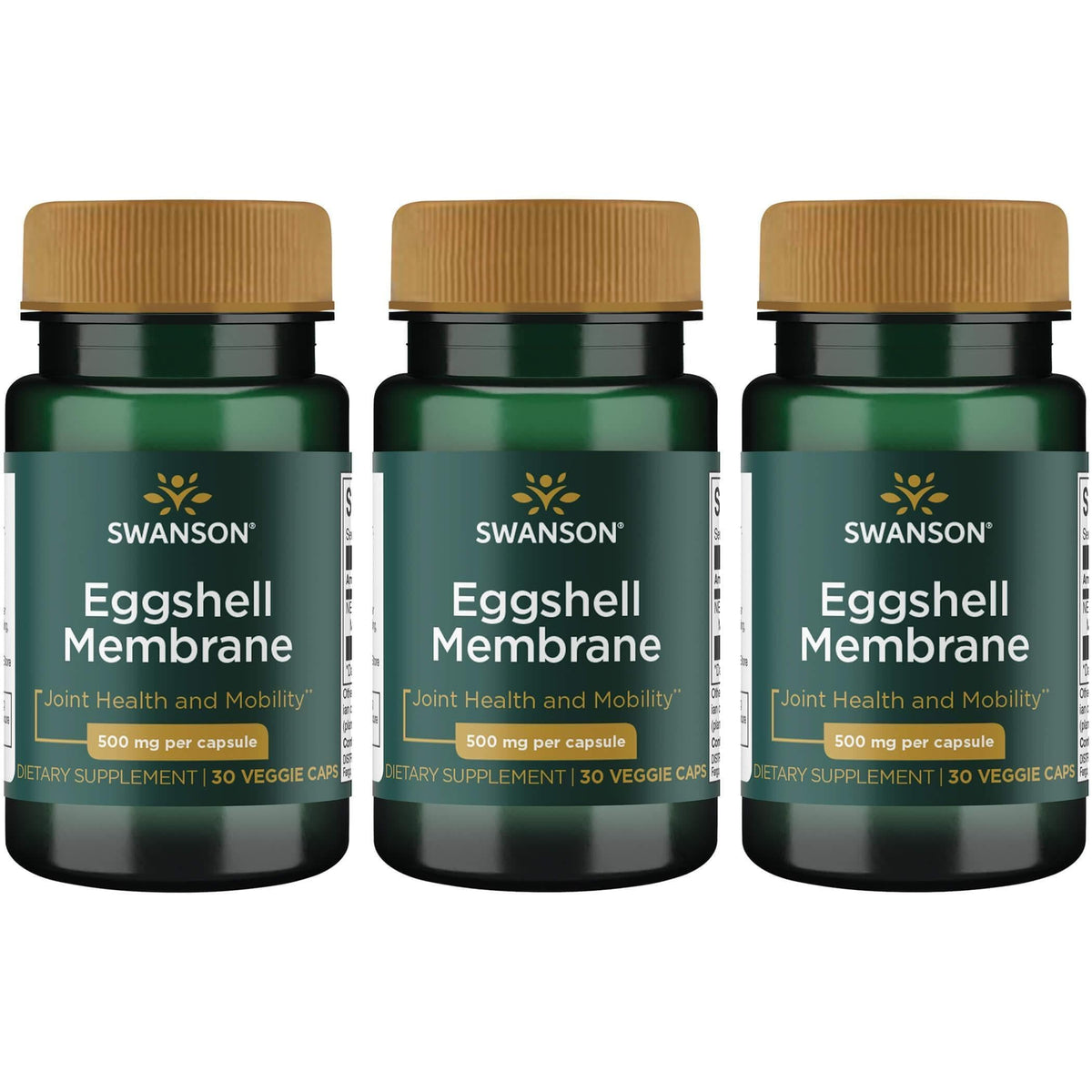 Swanson Ultra eggshell membrane capsules for joint support and flexible movement.