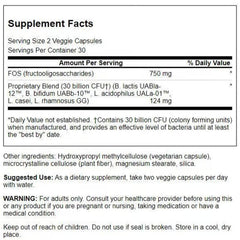 Swanson Ultra Probiotic for Seniors bottle and label highlighting senior use.