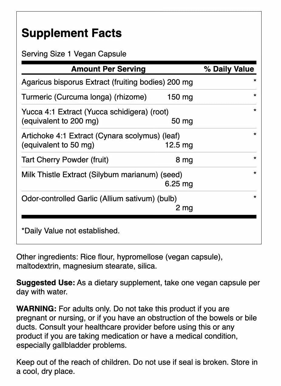 Swanson Uric Acid Cleanse capsules for convenient daily use.