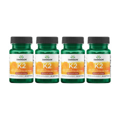 Swanson Vitamin K2 MK-7 Natto softgels bottle, ideal for daily supplementation