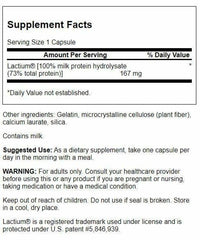 Swanson Women's Anti-Stress capsules closeup highlighting Lactium for relaxation support.