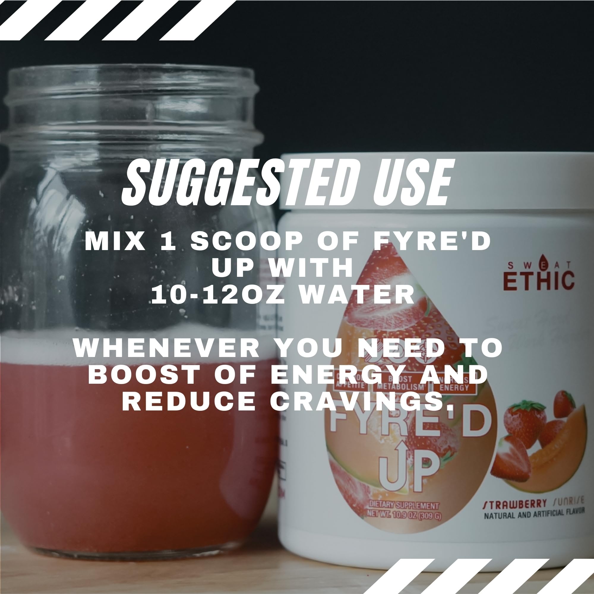 Sweat Ethic FYRE’D UP shaker ready for on-the-go energy
