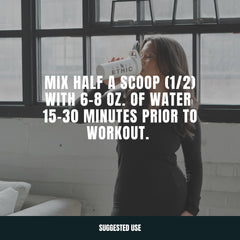 Sweat Ethic Pump Pre Workout Alpha GPC for focus during sessions