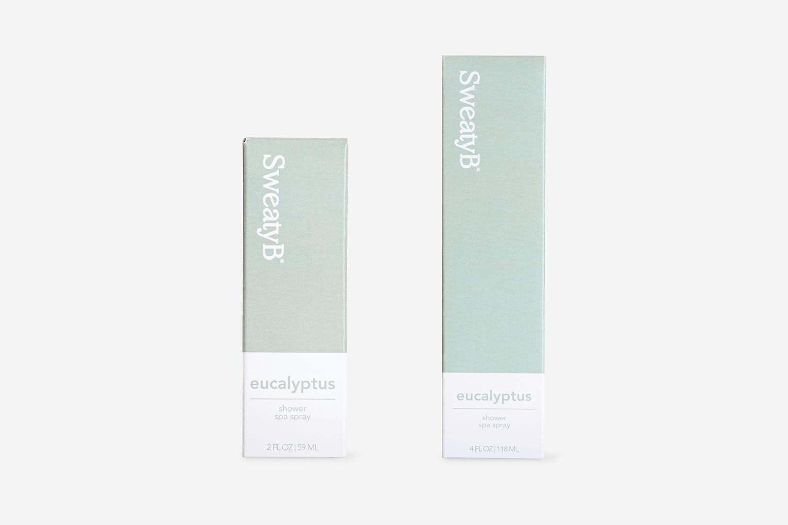 SweatyB eucalyptus shower spray made in USA signals quality and clean ingredients.
