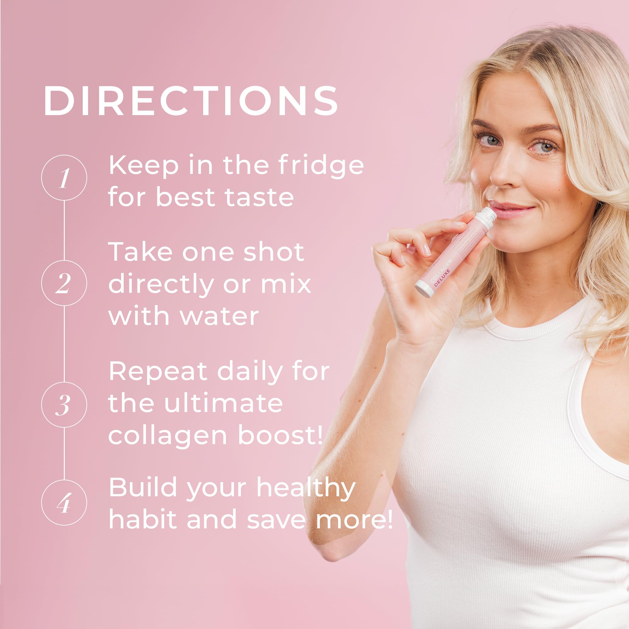Swedish Collagen Deluxe Biotin and Vitamin C icon supporting hair and nails