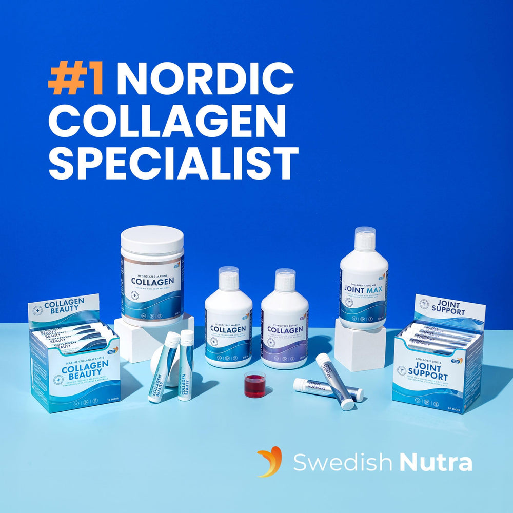 Swedish Nutra Refrigerated display for fresh-tasting beauty shots