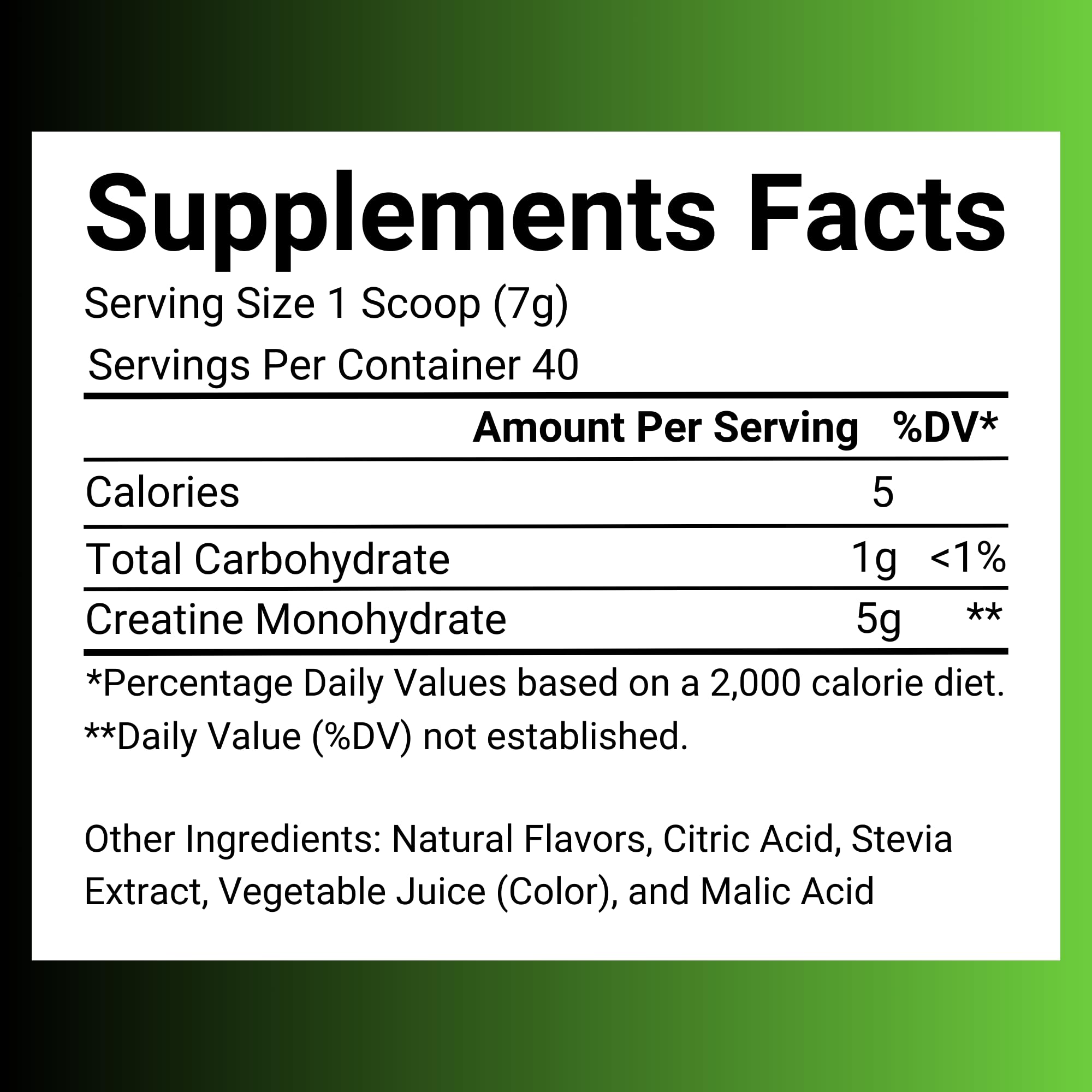 Sweet Cre Creatine Monohydrate Fruit Punch bottle ready for daily use