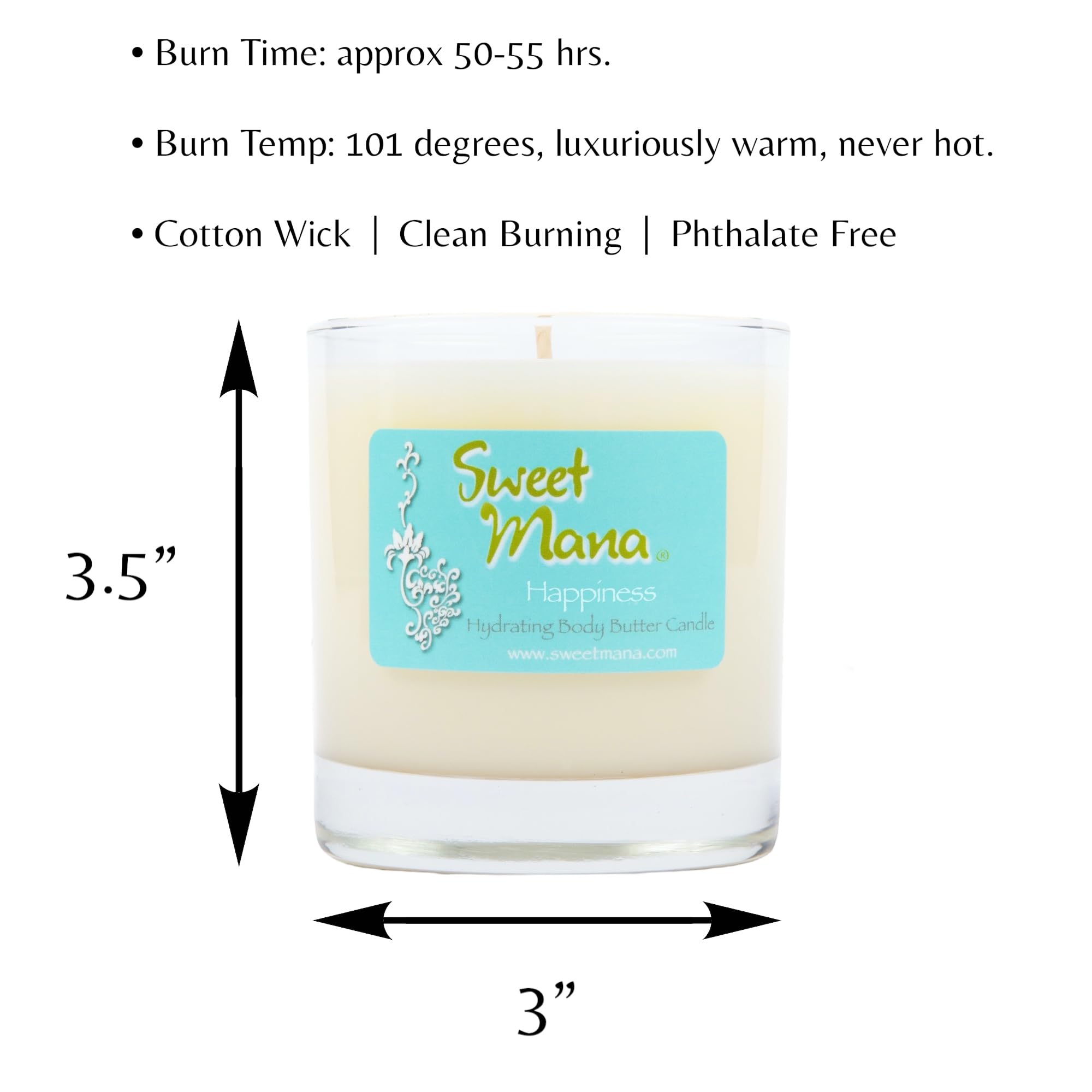Sweet Mana Dream Lotion Candle myrrh – cozy notes for winding down and comfort.