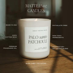 Sweet Water Decor Relax, Girl candle side shot highlights cedar notes for grounding ambience.