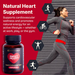 SweetHeart bottle label showing New Zealand Manuka honey; gluten-free supplement