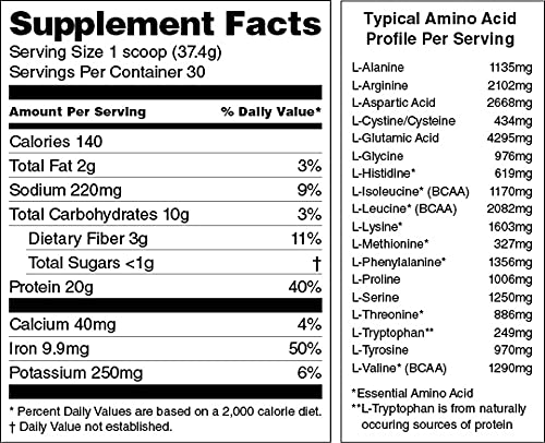 Swiig vanilla protein scoop provides easy portioning for creamy, plant-based smoothies.