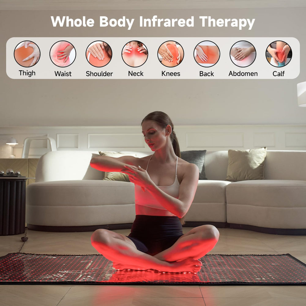 SWIRISE 71x32 inch ergonomic mat delivers full-body coverage during routines.