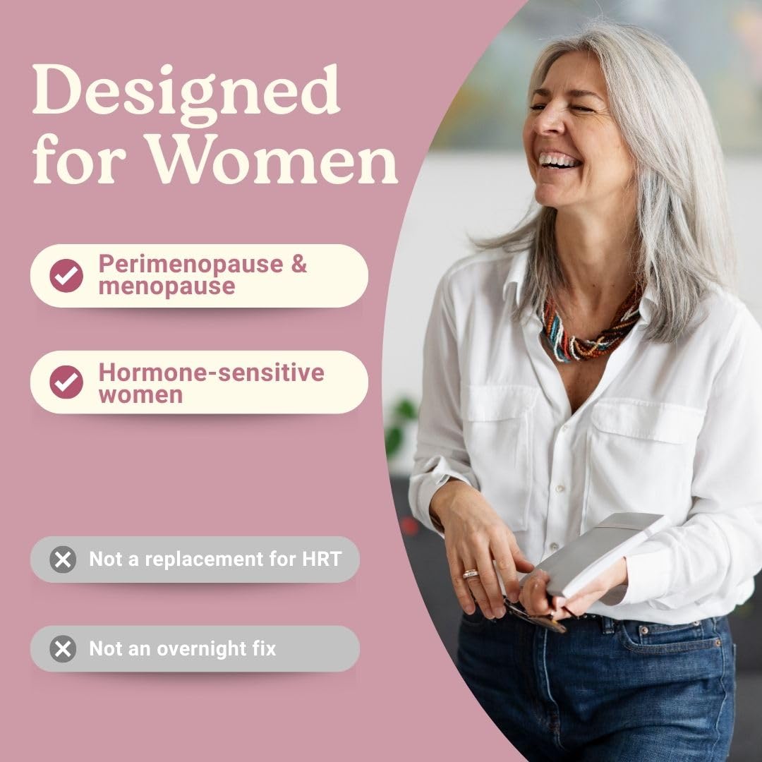 Packaging box of Swiss Activa+ Labs Total Menopause Support indicates 90-day supply.