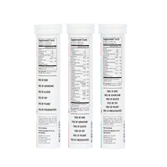 Swiss Imports bottle nutrition label shot indicating quality and transparency