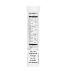 Swiss Imports label close-up highlighting non-GMO and gluten-free formula