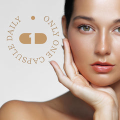 Serving guide illustration demonstrates daily dose and consistency.