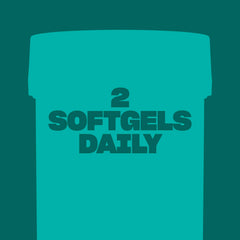 Daily-use scene featuring a softgel from Swisse PQQ-DHA