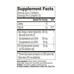 Swisse PQQ-DHA product on shelf signaling trusted wellness