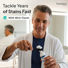 Swissker ShineFoam USA-made seal reassures strict quality and craftsmanship.