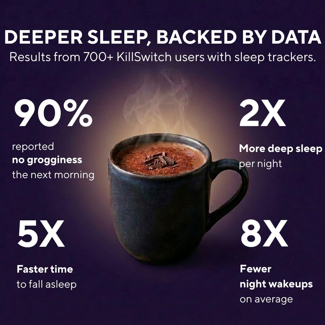 SWITCH Killswitch hot chocolate mug serving, ready to unwind after a long day.