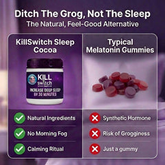 SWITCH Killswitch L-Theanine and GABA blend supports calming evenings.