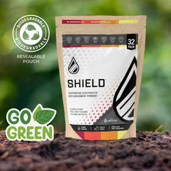 SWORD PERFORMANCE SHIELD pineapple mango packet combines tropical flavor with hydration support
