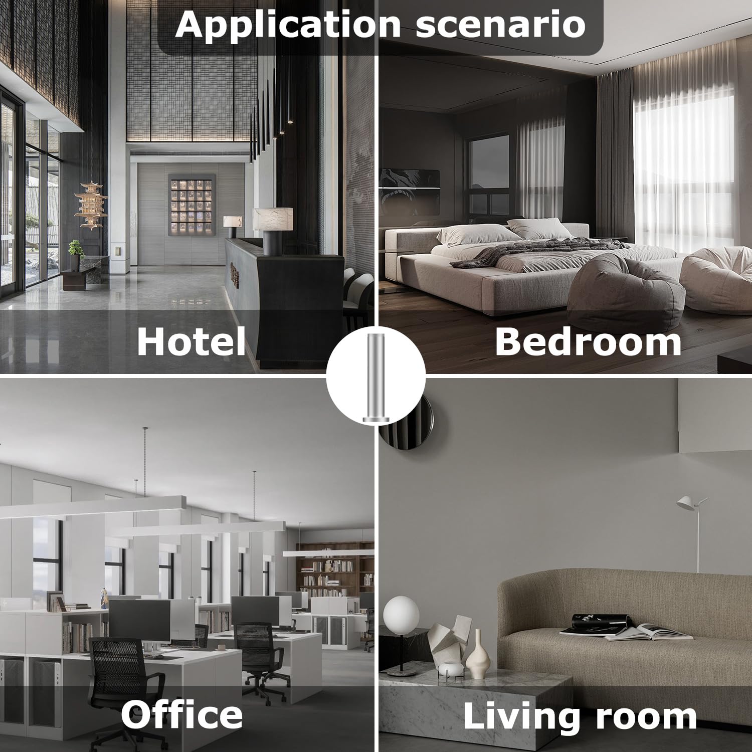 SWUVUXO covers large rooms, ideal for home or office