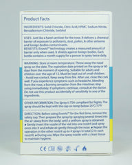 Symo Kane Enovid ingredients list shows saline base with gentle components.