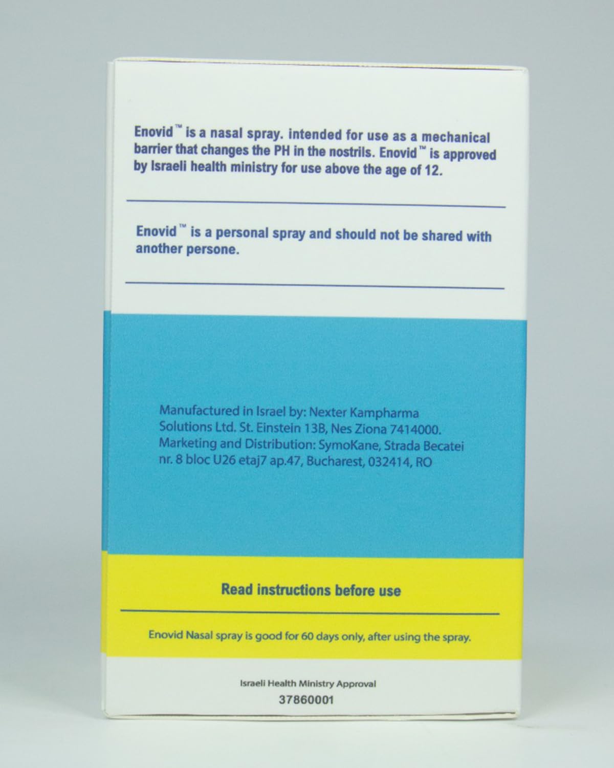 Symo Kane Enovid is trusted by millions worldwide.