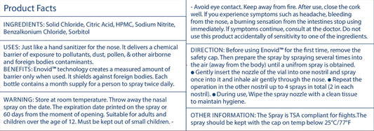 Symo Kane Enovid travel-size spray demonstrates compact daily-use convenience