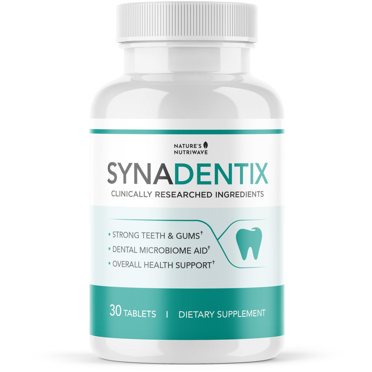 Synadentix dissolving tablet in mouth for convenient daily use