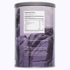 Synchro Ketobasis ingredients label highlights coconut MCTs and monk fruit.