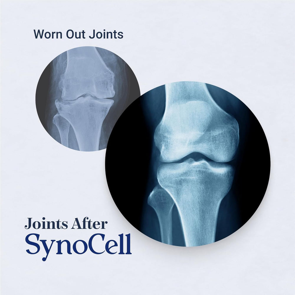 Synocell capsules for daily joint health routine.