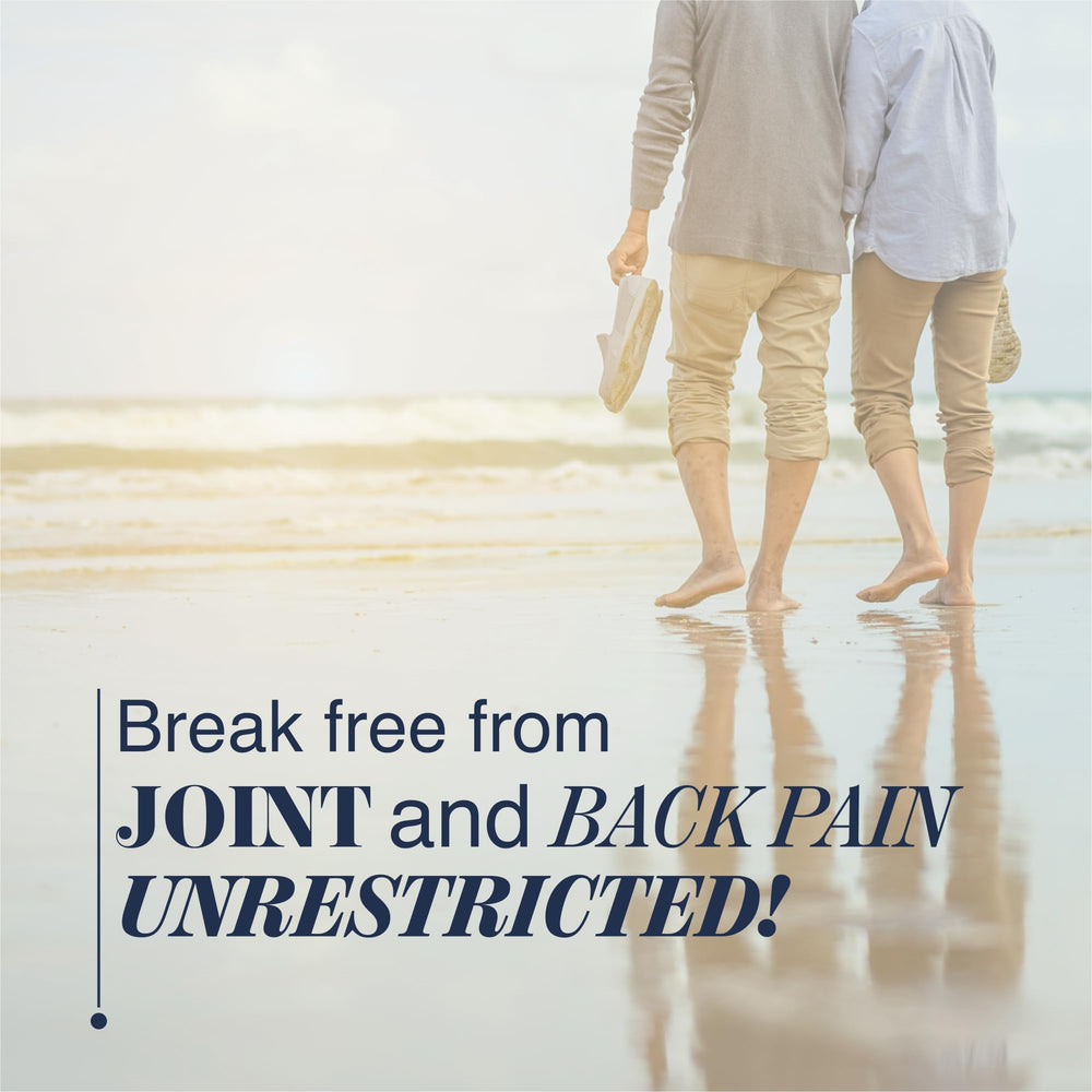 Synocell MSM capsules highlight natural tissue support for joints.