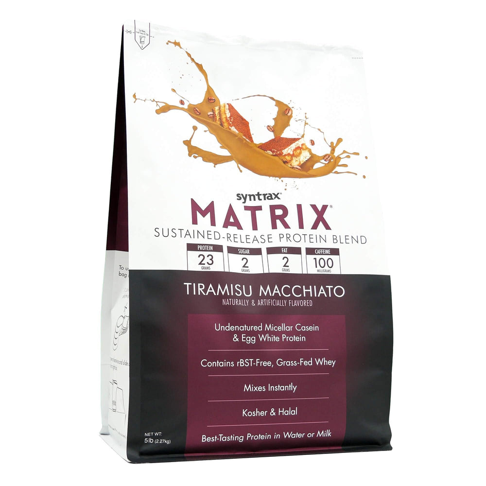 Syntrax Matrix scoop in shaker illustrating instant mixability for quick shakes
