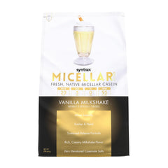Syntrax Micellar Crème vanilla milkshake powder for smooth, creamy shakes
