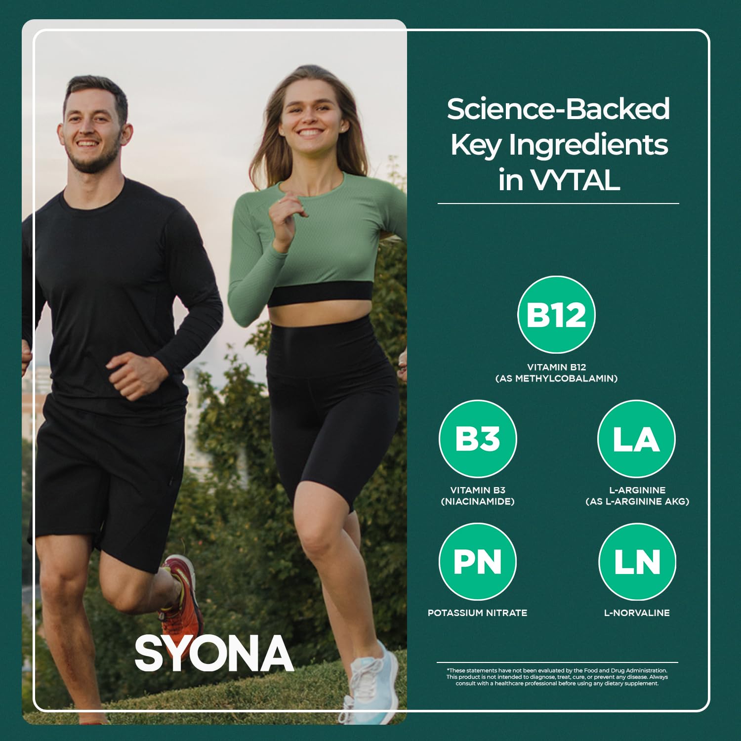 SYONA VYTAL boosting spray offers peppermint-vanilla flavor for a refreshing daily ritual